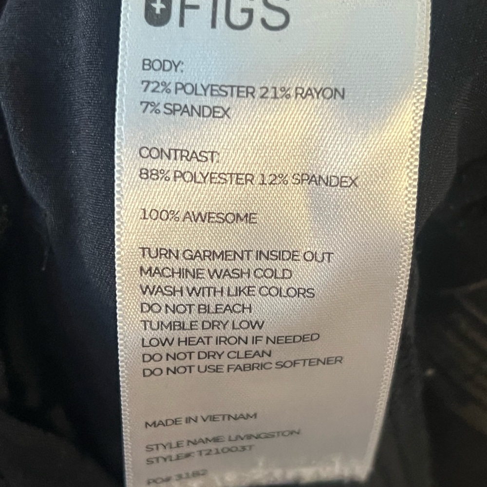 Figs Women's Pants - Black